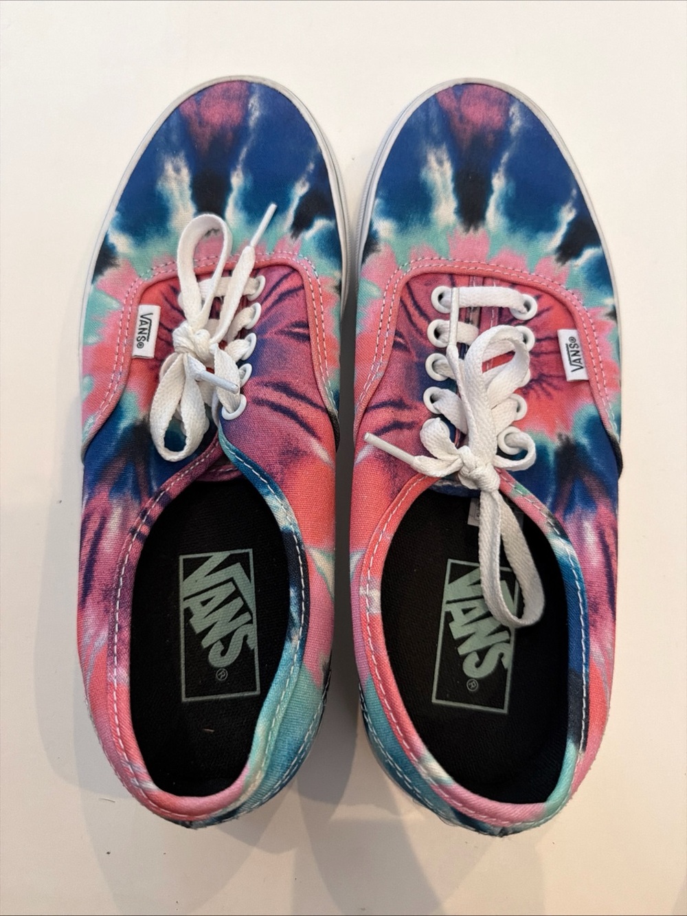 Vans Authentic Tie-Dye Sneakers - Men’s 7.0, Women’s 8.5
